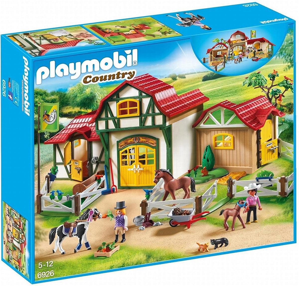 Playmobil Country 6926 Large Horse Farm – Bambola Toymaster