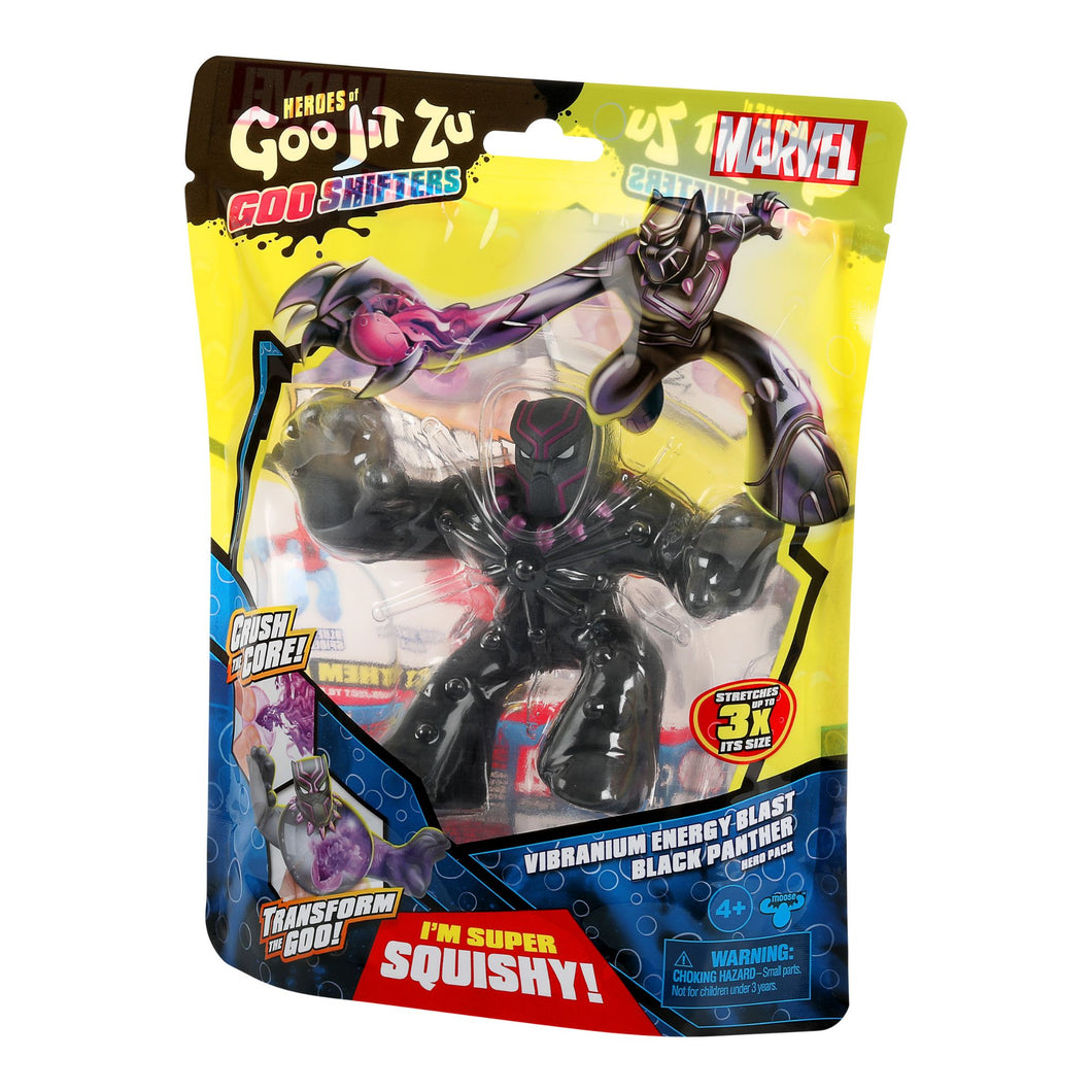 Goo Jit Zu Marvel Goo Shifters - Vibranium Energy Blast Black Panther