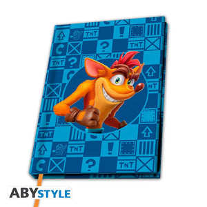 Crash Bandicoot A5 Notebook