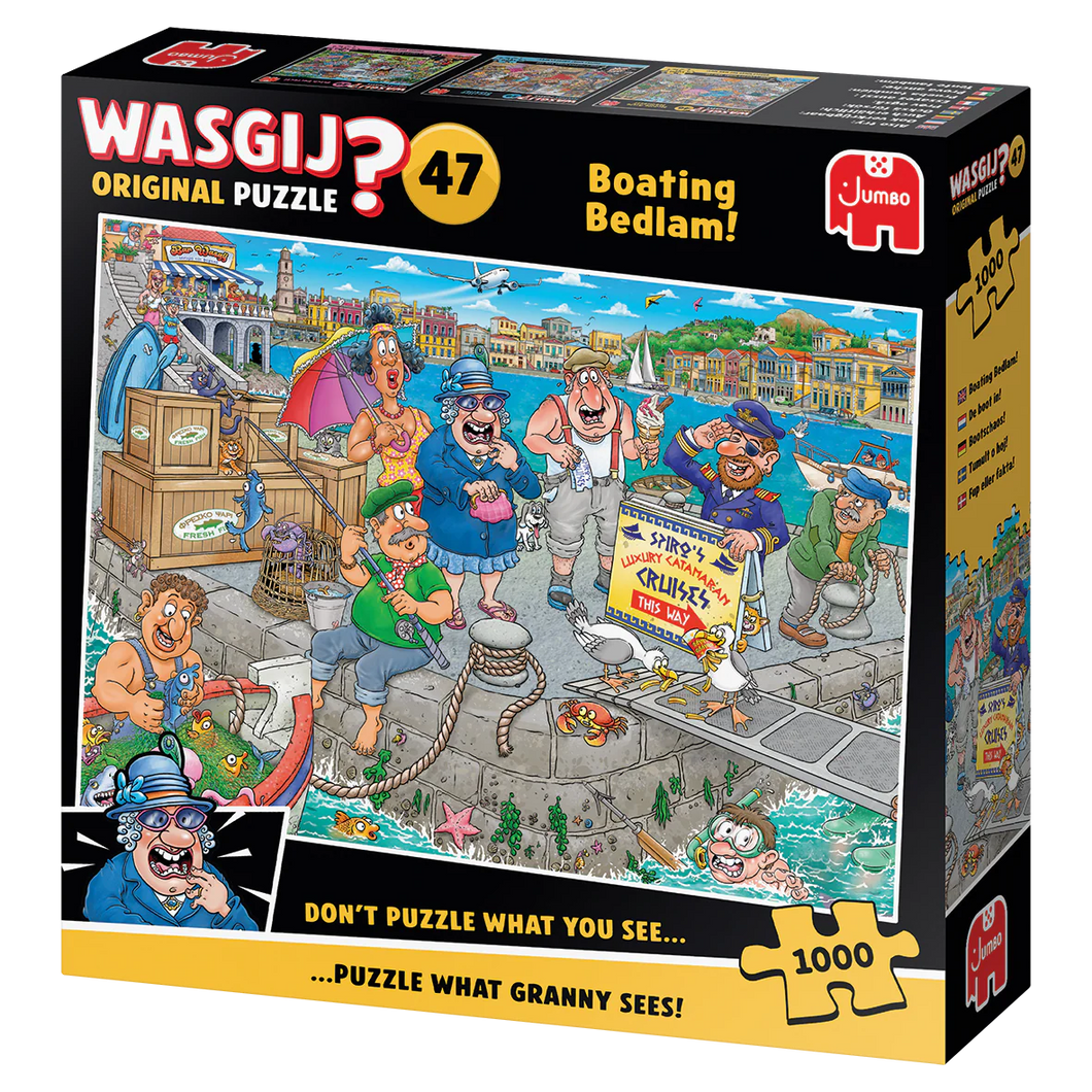 Wasgij Original 47 Boating Bedlam