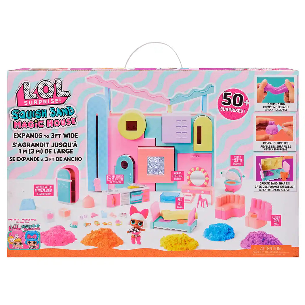 L.O.L Squish Sand Magic House
