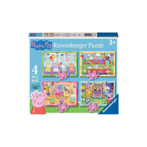 Peppa Pig Puzzles 4-in-a-Box