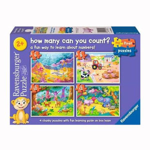 How Many Can You Count? Puzzles 4-in-a-Box