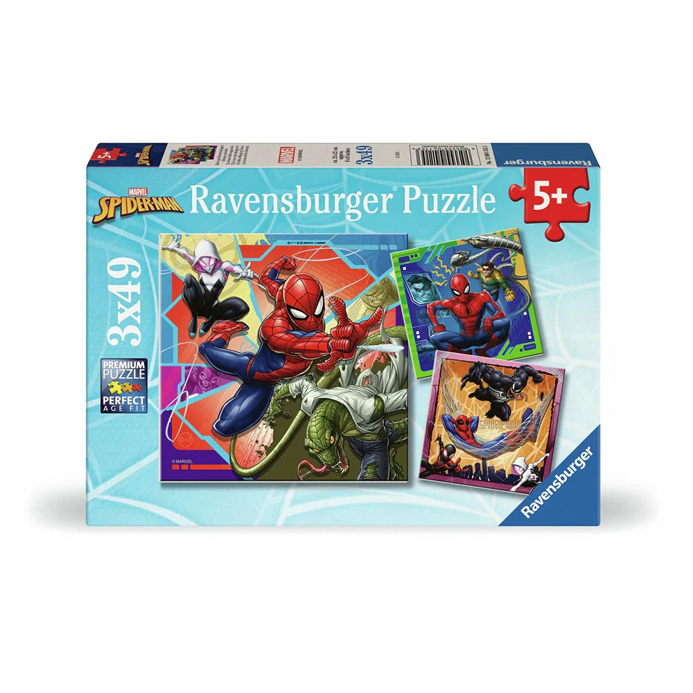 Marvel Spider-Man 3x49pcs Puzzles