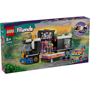 LEGO Friends 42619 Pop Star Music Tour Bus
