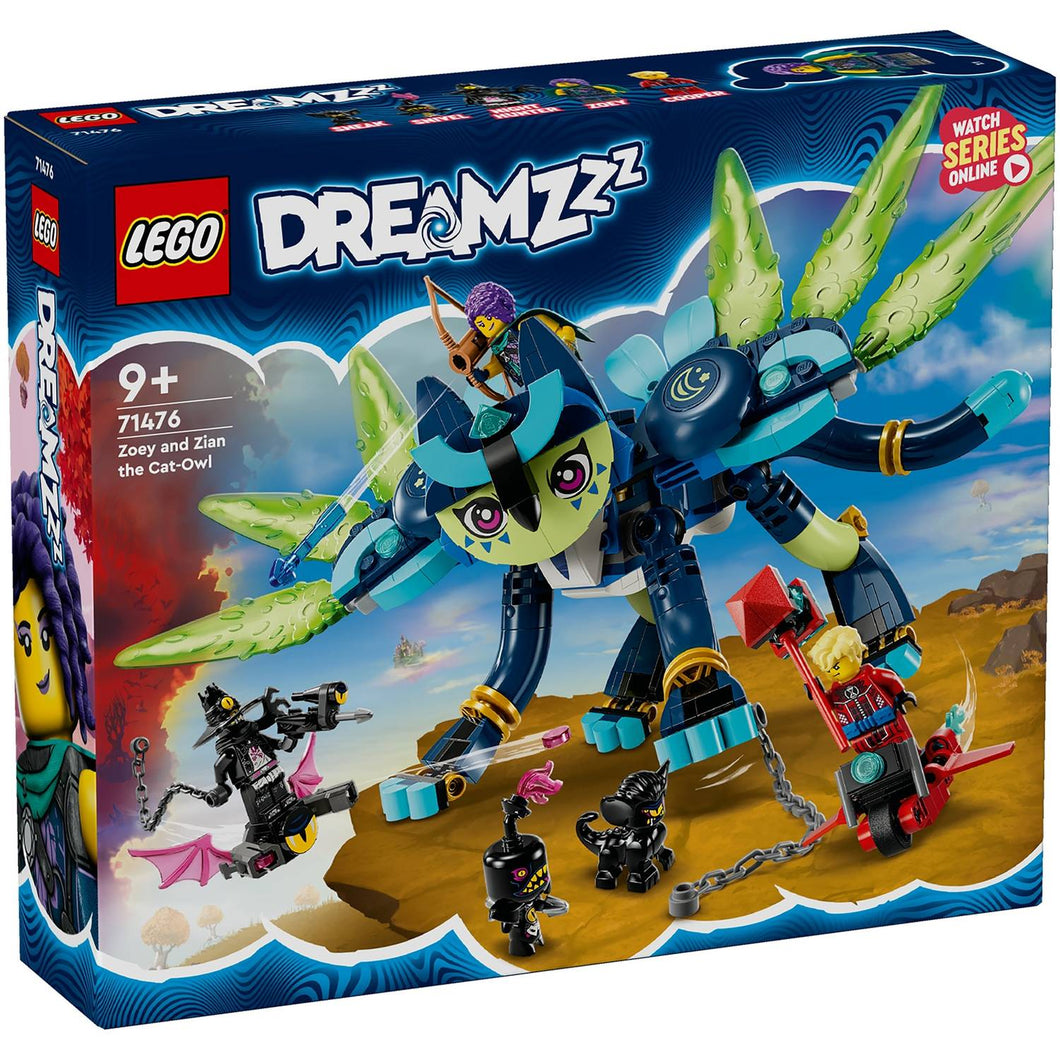 LEGO DREAMZzz 71476 Zoey and Zian the Cat-Owl