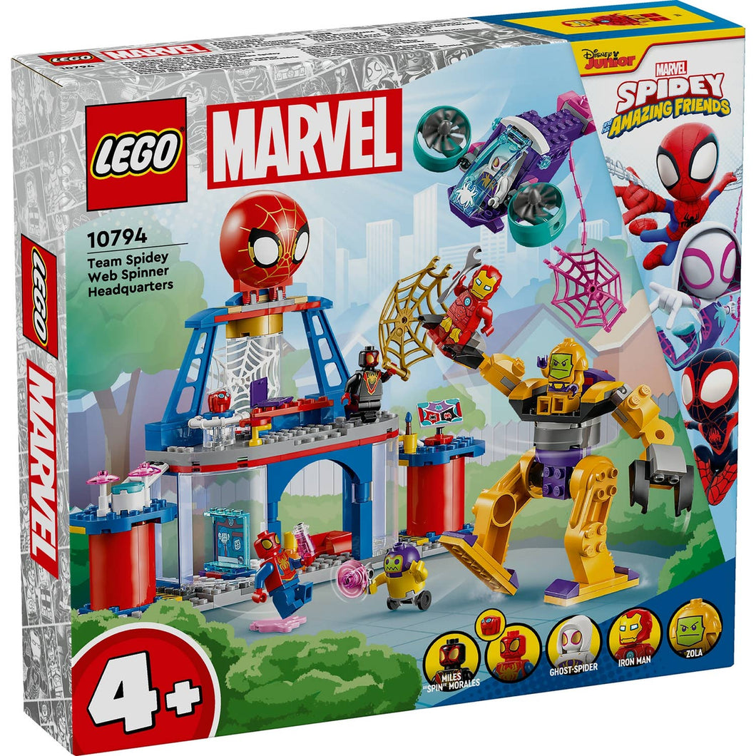LEGO Marvel Spidey 10794 Team Spidey Web Spinner Headquarters