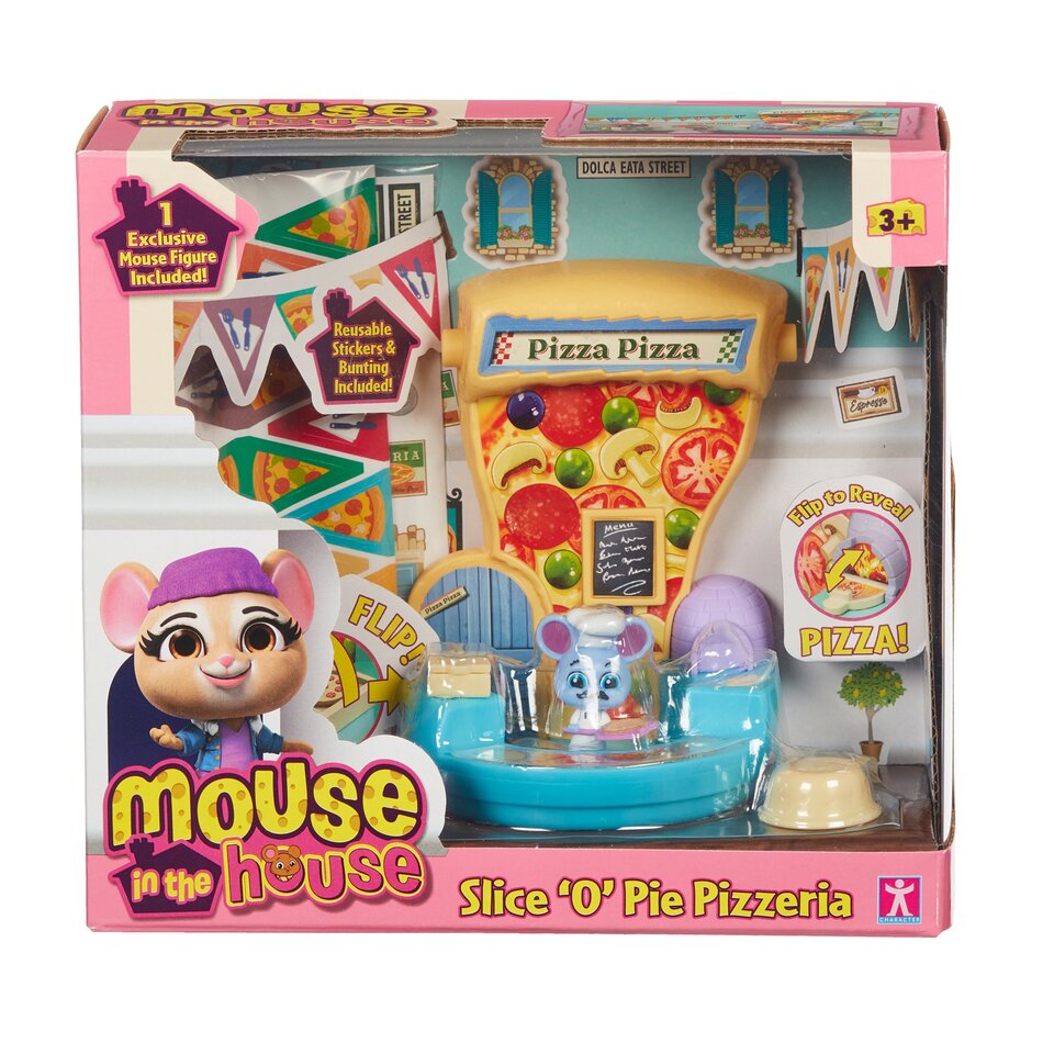 Mouse in the House Slice O Pie Pizzeria – Bambola Toymaster