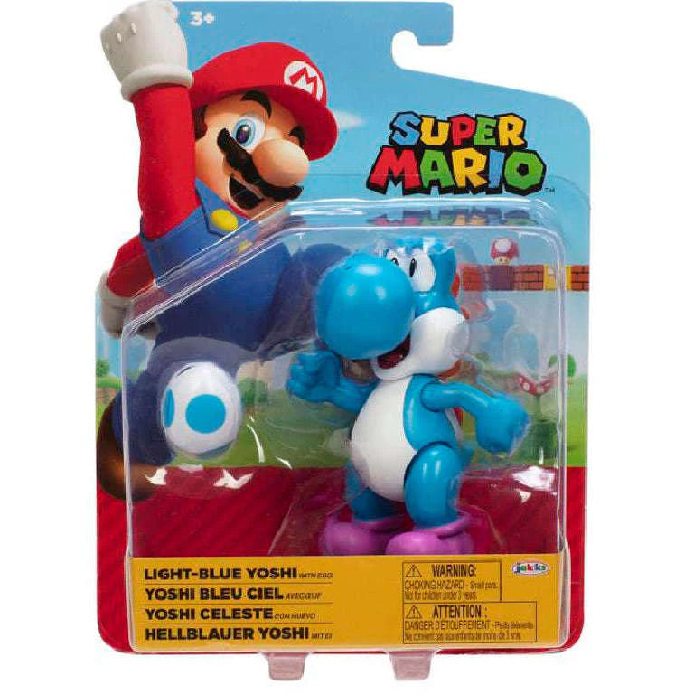 Nintendo Super Mario - Light-Blue Yoshi with Egg