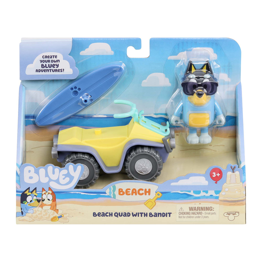 Bluey Beach Quad With Bandit