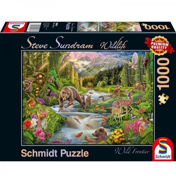 Schmidt Steve Sundram Wild Frontier 1000pc