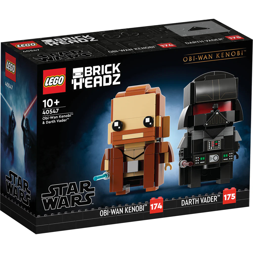 LEGO Star Wars Brickheadz 40547 Obi-Wan & Darth Vader