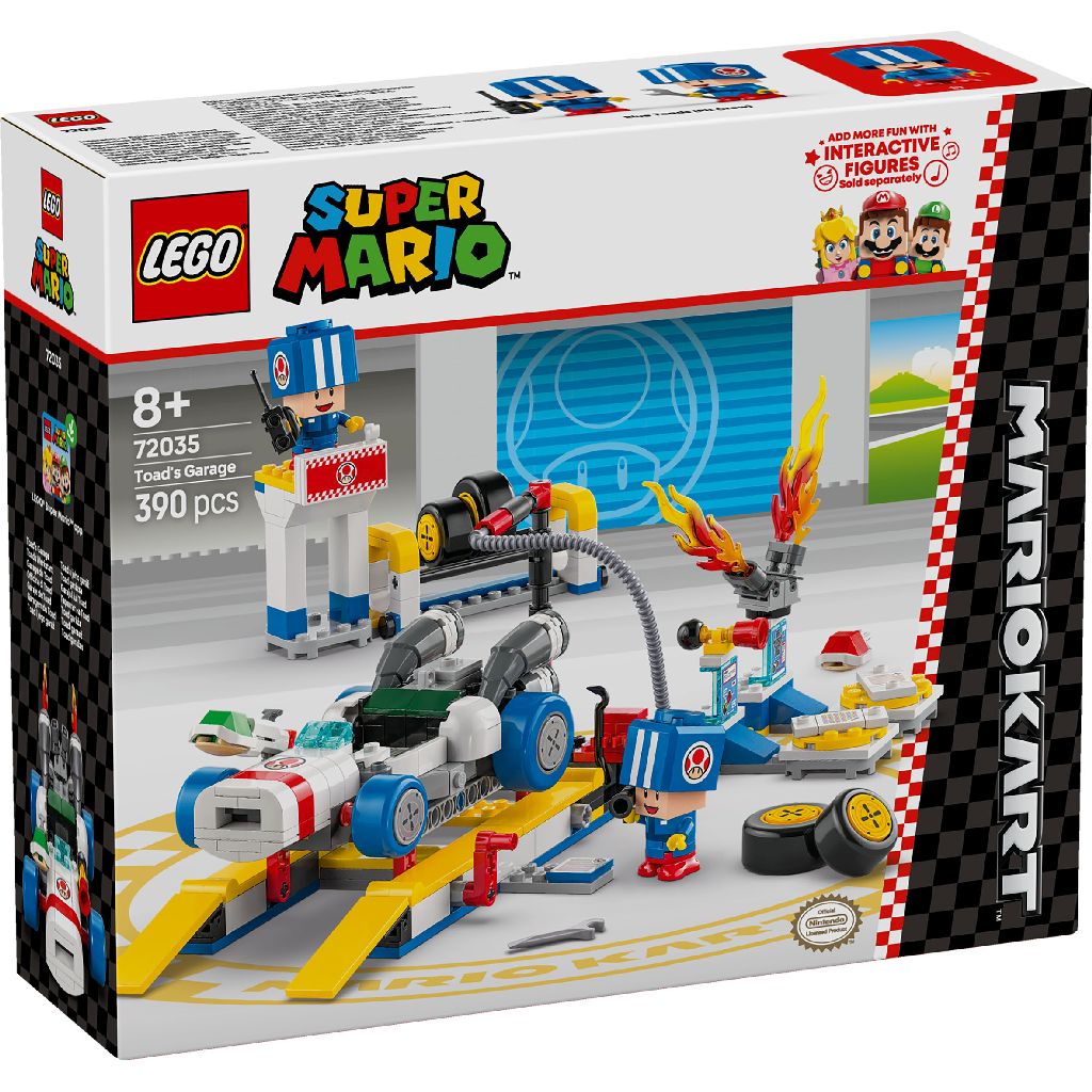 LEGO Super Mario 72035 Mario Kart - Toad's Garage