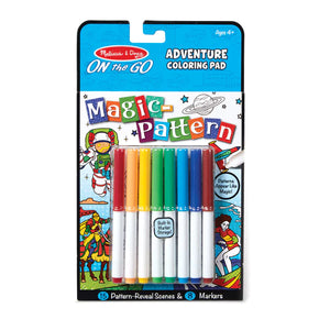 Melissa & Doug - Magic Pattern Adventure Colouring Book