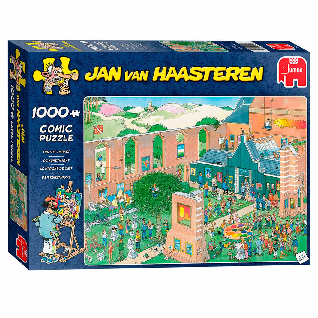 Jan Van Haasteren The Art Market 1000pc