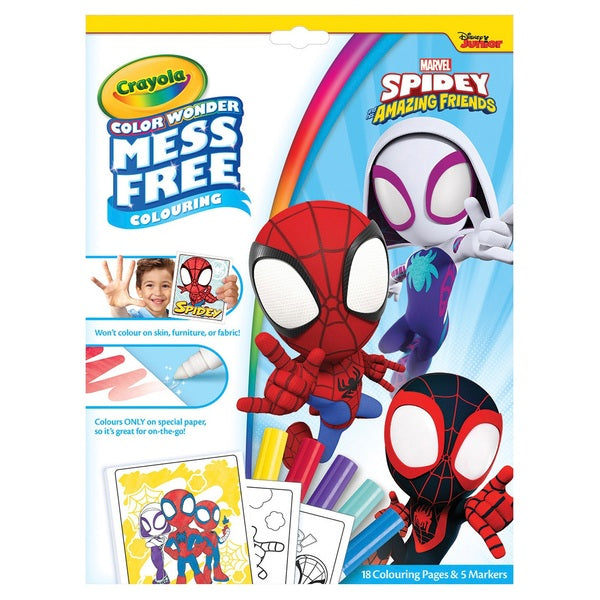 Crayola Colour Wonder - Spidey And His Amazing Friends