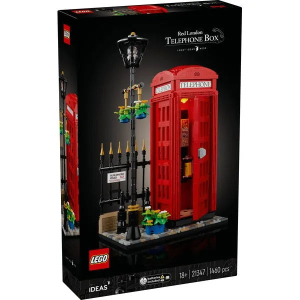 LEGO Ideas 21347 Red London Telephone Box