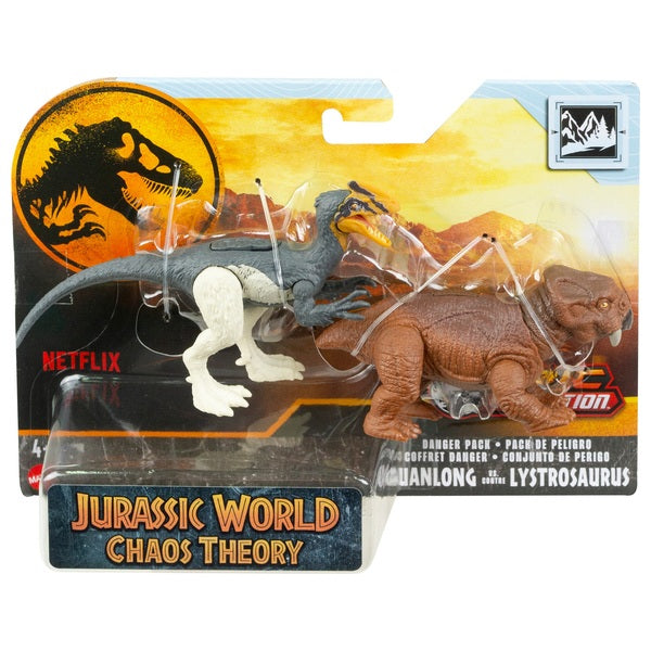 Jurassic World Danger Pack - Guanlong vs. Lystrosaurus