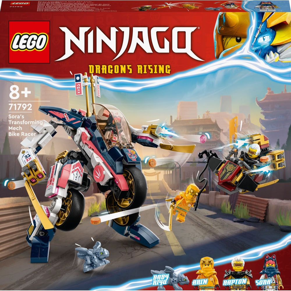 LEGO Ninjago 71792 Sora's Transforming Mech Bike Racer