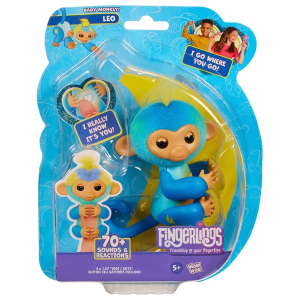 Fingerlings Blue Monkey - Leo