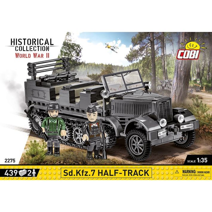 Cobi 2275 Sd.Kfz.7 Half-Track 1:35