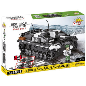 Cobi 2286 Stug III Ausf. F/8 & Flammpanzer 1:35