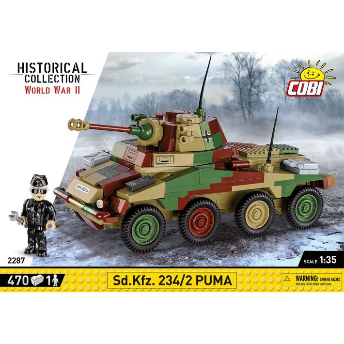 Cobi 2287 Sd.Kfz. 234/2 Puma 1:35