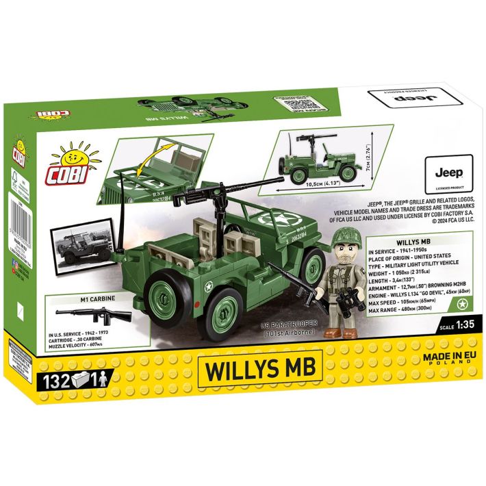 Cobi 2296 Willys MB 1:35