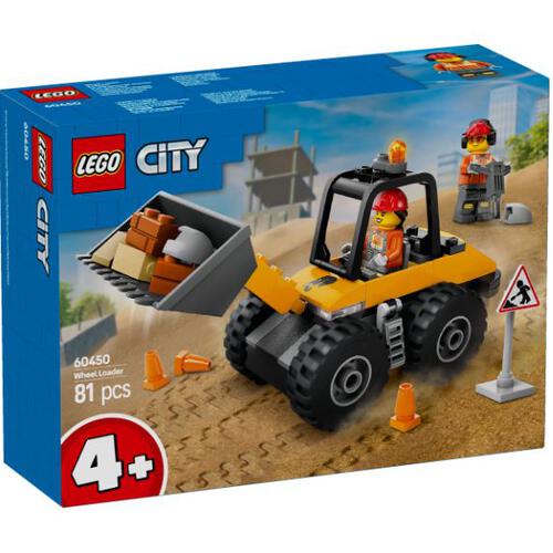 LEGO City 60450 Yellow Construction Wheel Loader