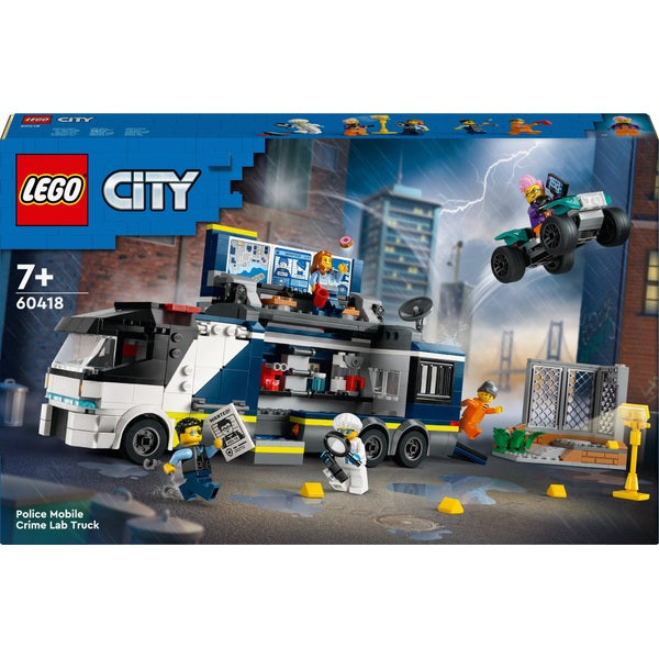 LEGO City 60418 Police Mobile Crime Lab Truck