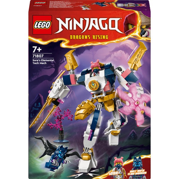 LEGO Ninjago 71807 Sora's Elemental Tech Mech