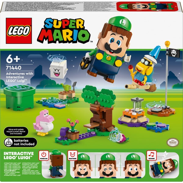 LEGO Super Mario 71440 Adventures with Interactive LEGO Luigi