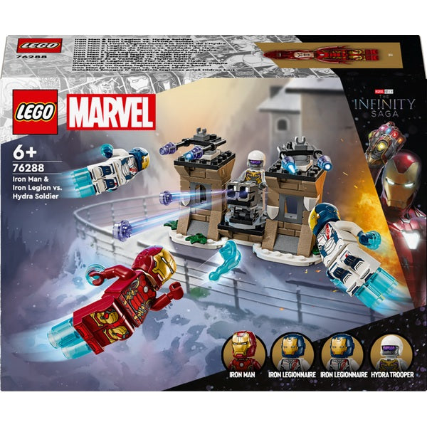 LEGO Marvel 76288 Iron Man & Iron Legion vs. Hydra Soldier