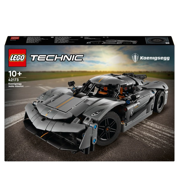 LEGO Technic 42173 Koenigsegg Jesko Absolut Gray Hypercar