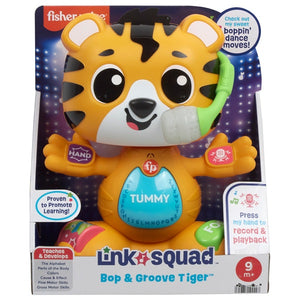 FisherPrice Link Squad Bop & Groove Tiger
