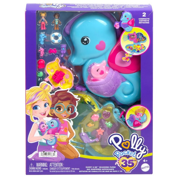 Polly Pocket Daddy & Me Seahorse Purse