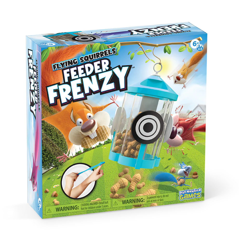 Flying Squirrels Feeder Frenzy
