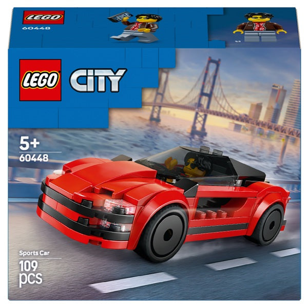 LEGO City 60448 Red Sports Car