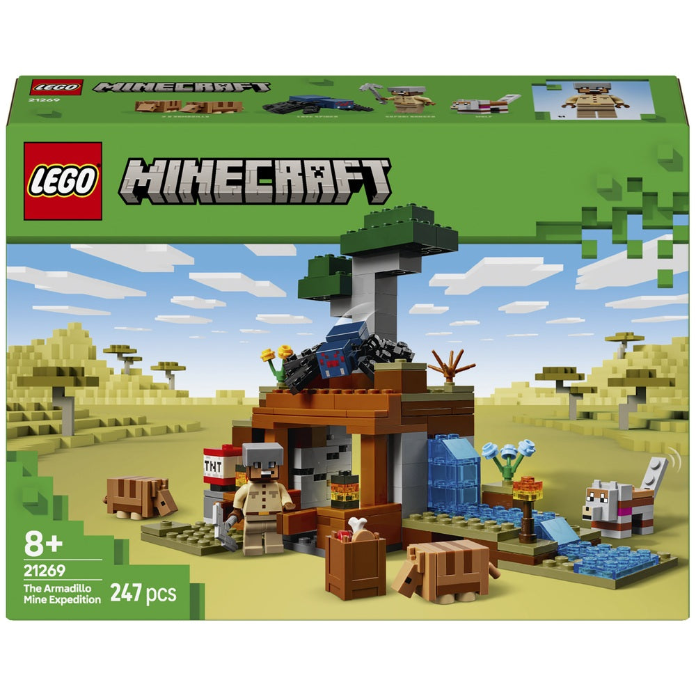 LEGO Minecraft 21269 The Armadillo Mine Expedition