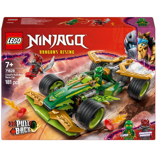 LEGO Ninjago 71828 Lloyd's Pull-Back Race Car