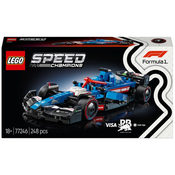 LEGO Speed Champions 77246 Visa Cash App RB VCARB 01 F1® Race Car