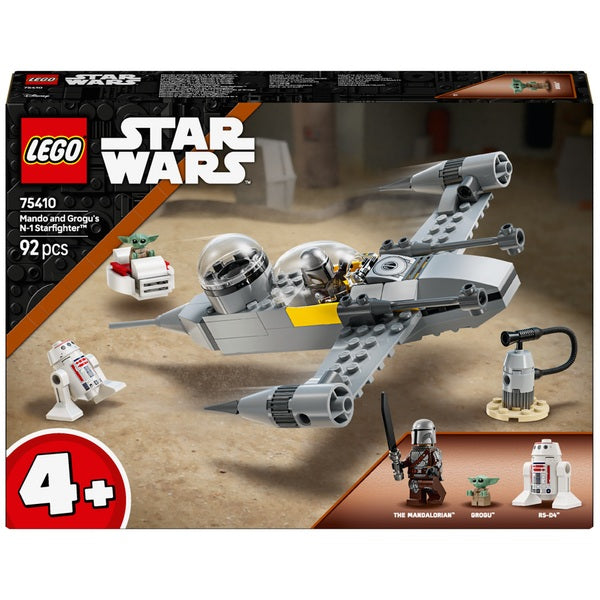LEGO Star Wars 75410 Mando and Grogu's N-1 Starfighter