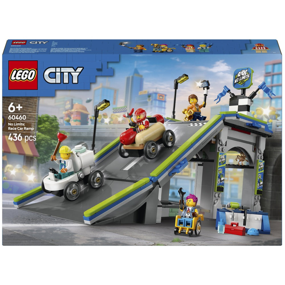 LEGO City 60460 No Limits: Race Car Ramp Track