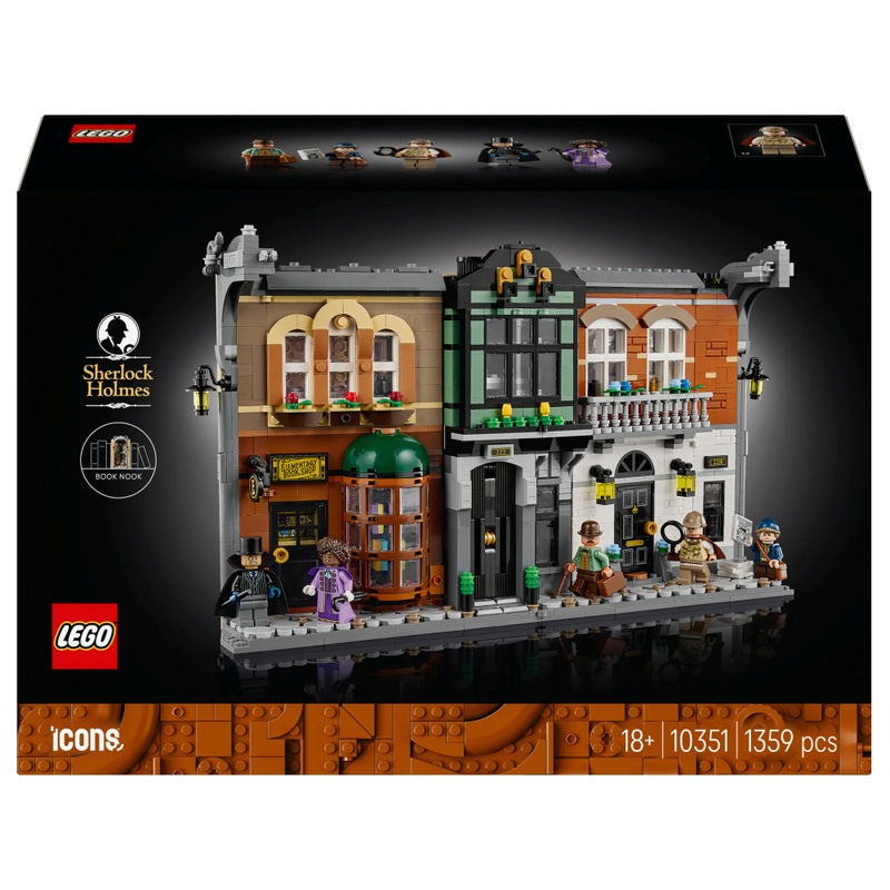 LEGO Icons 10351 Sherlock Holmes: Book Nook