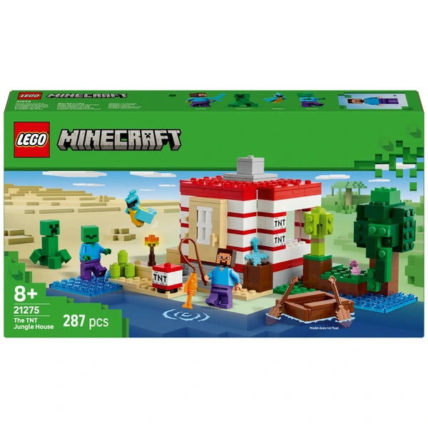 LEGO Minecraft 21275 The TNT Jungle House