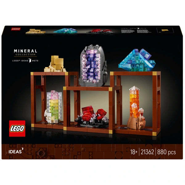 LEGO Icons 21362 Mineral Collection