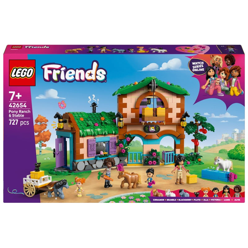 LEGO Friends 42654 Pony Ranch & Stable