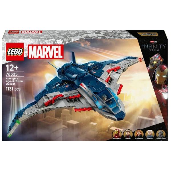 LEGO Marvel 76325 Avengers: Age of Ultron Quinjet