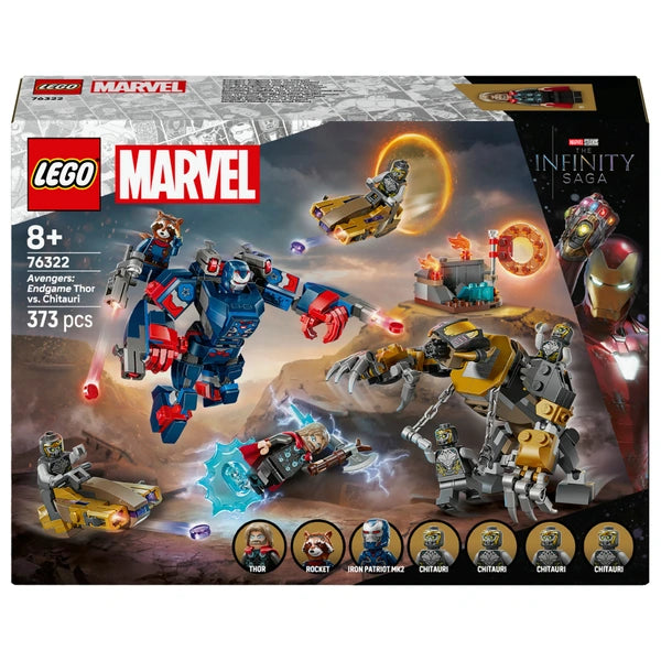 LEGO Marvel 76322 Avengers: Endgame Thor vs. Chitauri