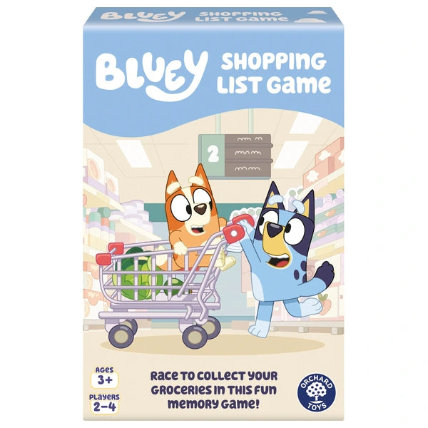 Orchard Toys Bluey Shopping List